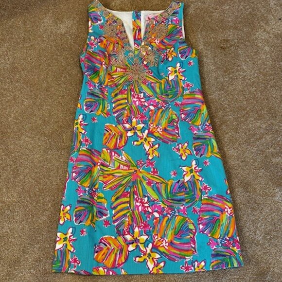 Lilly Pulitzer embroidered dress size 2 - Never worn - Picture 12 of 12
